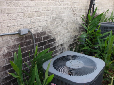 Exterior House Cleaning Before