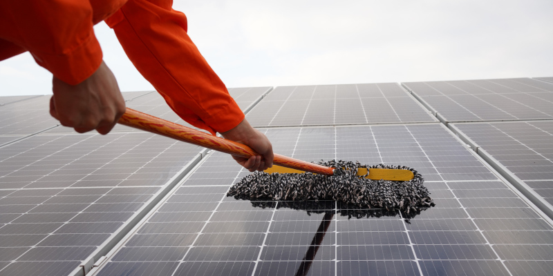 Solar Panel Cleaning in Durham, California