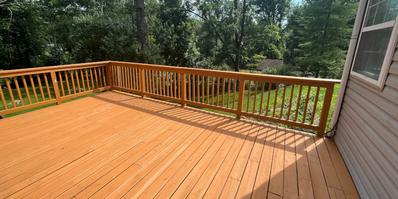 Deck Washing in Chico, California