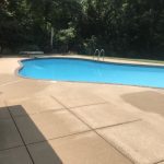 Pool Deck Washing